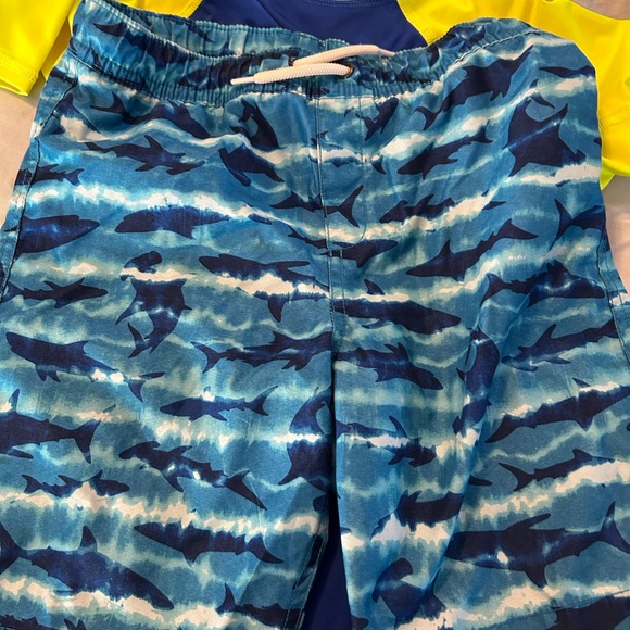 Kids Blue and Yellow Swim Set - Picture 2 of 3